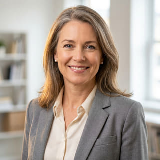 Sarah Coleman, indicata come Chief Financial Officer presso Rocca Fondezza, mostrata nell'immagine del profilo