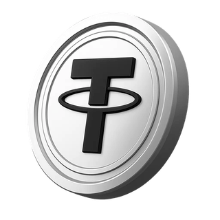 Coin Tether USDT nell'area delle informazioni sull'account